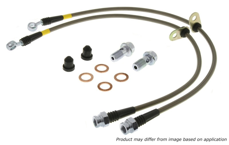 StopTech 94-04 Ford Mustang Stainless Steel Brake Lines