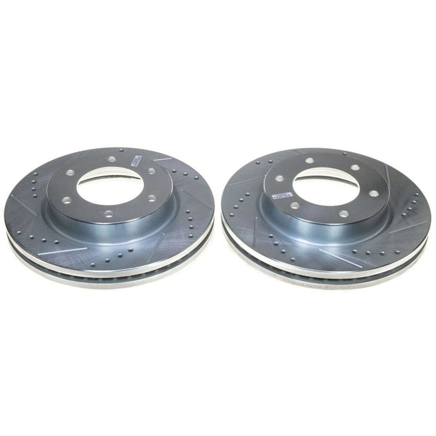 PowerStop JBR1122XPR Disc Brake Rotor Set