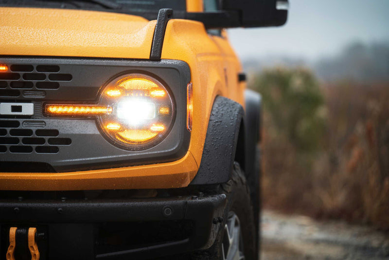 Morimoto Ford Bronco (21+): XB LED Headlights - Amber DRL