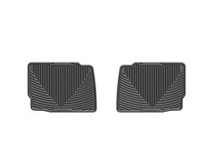 WeatherTech 13+ Ford Fusion Rear Rubber Mats - Black