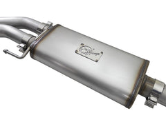 aFe Rebel Exhausts 3in SS Cat-Back 15-16 Ford F-150 EcoBoost V6 2.7/3.5L V8 5.0L w/ Polished Tips