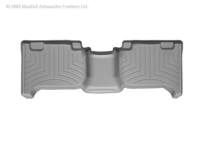 WeatherTech 04+ GMC Canyon Ext Cab Rear FloorLiner - Grey