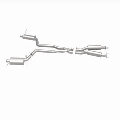 MagnaFlow 12 Jeep Grand Cherokee V8 6.4L Dual Split Rear Exit Stainless Cat Back Performance Exhaust