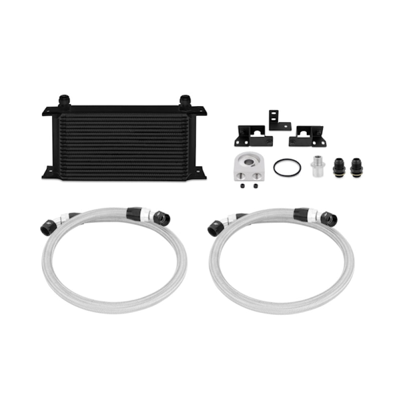 Mishimoto 07-11 Jeep Wrangler JK Oil Cooler Kit - Black