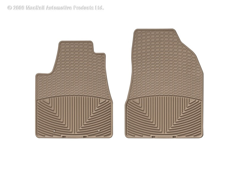 WeatherTech 03-10 Nissan Murano Front Rubber Mats - Tan