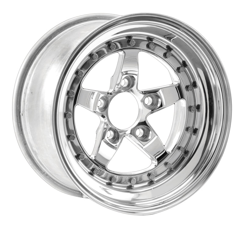 Weld Weldstar 15x10 / 5x4.5 BP / 3.5in. BS Polished Wheel - Non-Beadlock