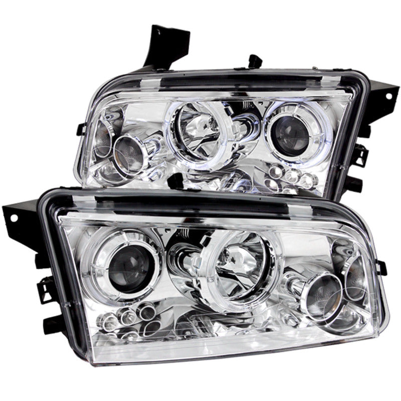 Dodge Charger ANZO Chrome Halo Projector Headlights Dodge Charger ANZO Chrome Halo Projector Headlights