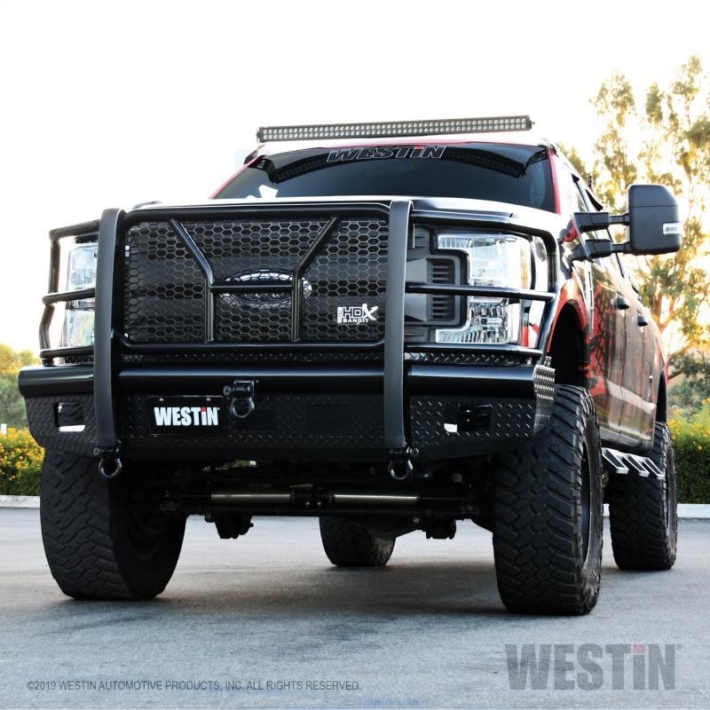 Westin/HDX Bandit 17-19 Ford F-250 / F-350 Front Bumper - Textured Black