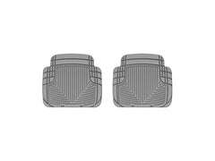 WeatherTech 99 BMW M3 Convertible Rear Rubber Mats - Grey