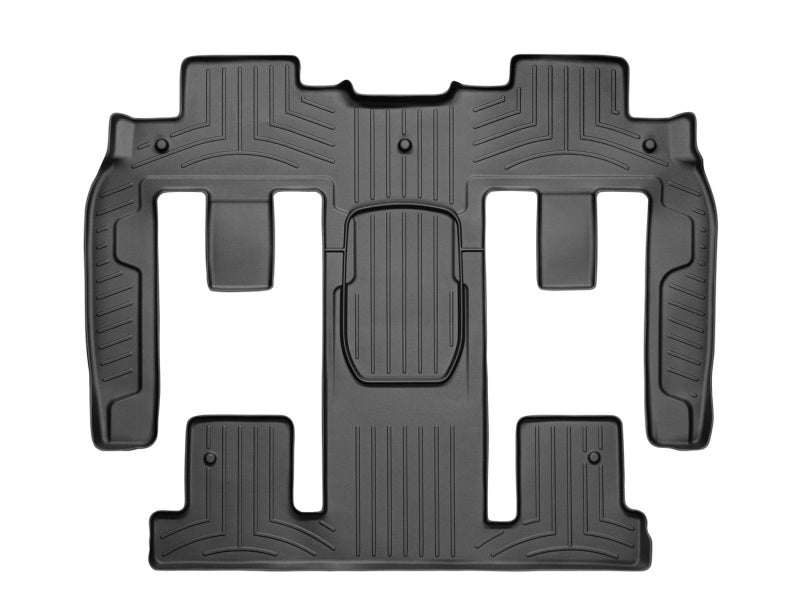 WeatherTech 07+ GMC Acadia Rear FloorLiner - Black