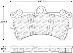 StopTech Street Touring Porsche Brake Pads