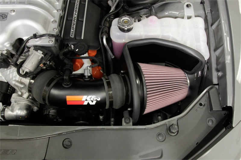K&N 2017 Dodge Challenger Hellcat SC V8-6.2L F/l Typhoon Air Intake ...