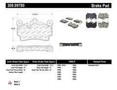 StopTech Performance Brake Pads