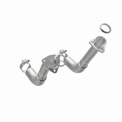 MagnaFlow 66-72 Chevy C10 Pickup V8 2-Piece Front Exhuast Pipe Kit (2in Tubing/Clamps/Inlet Flanges)