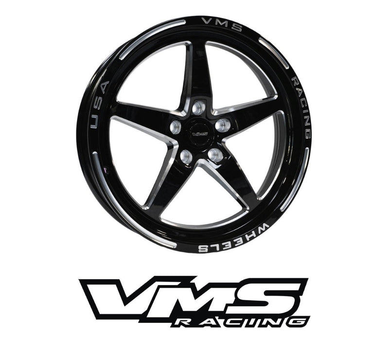 VMS Racing 17x10 Drag Wheel (05-20 Mustang Rear)