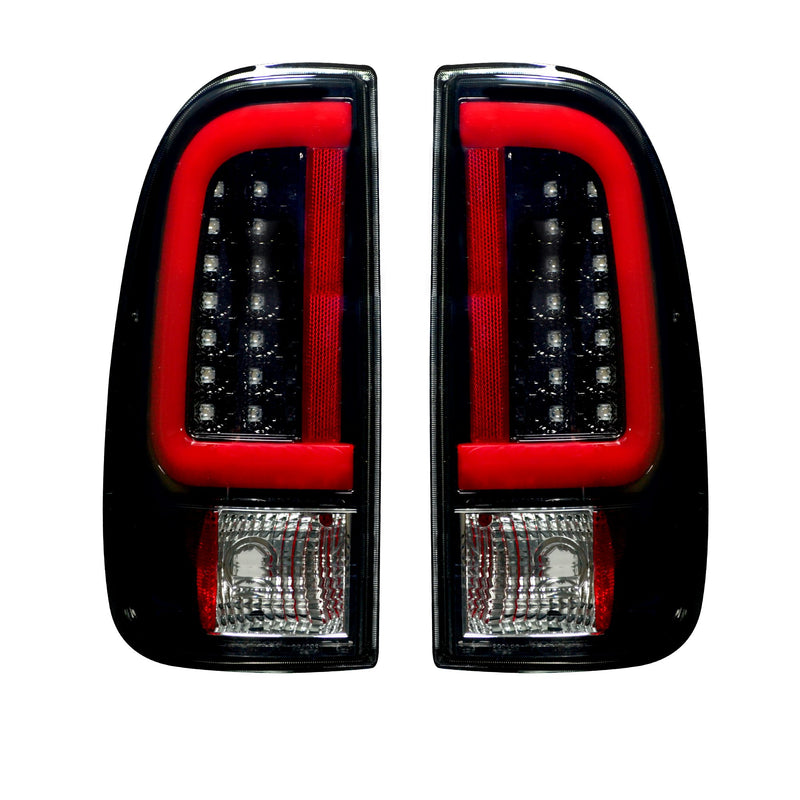 Recon Ford Super Duty 08-16 Tail Lights OLED in Smoked