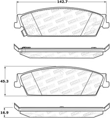 StopTech Street Brake Pads