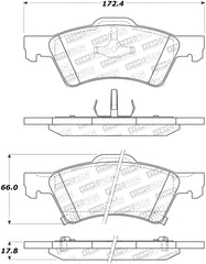 StopTech Street Brake Pads