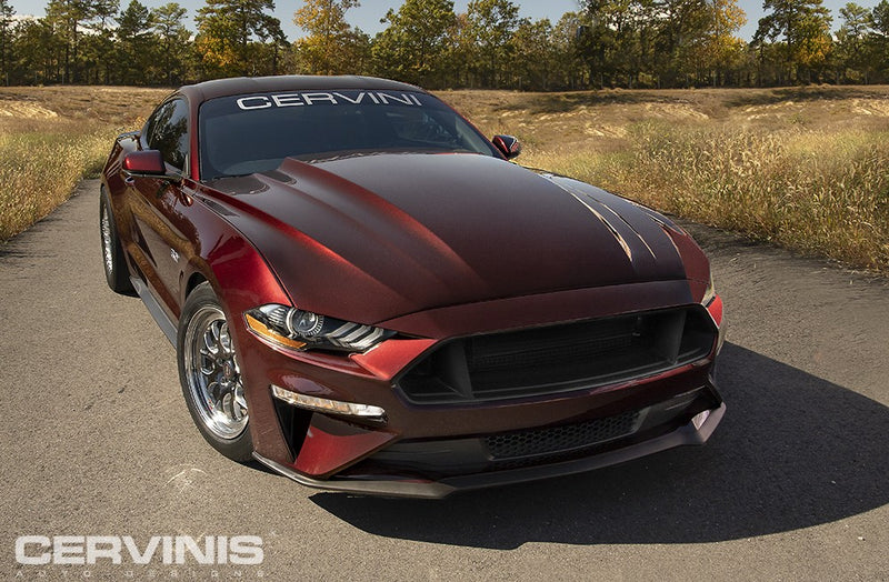 Cervini's 2018-2021 Mustang Cobra R Style Hood