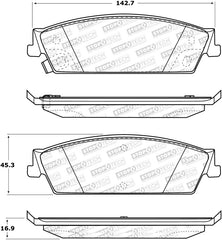 StopTech Street Select Brake Pads