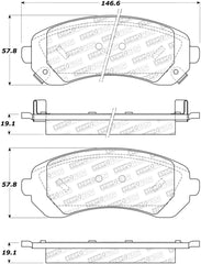 StopTech Street Brake Pads