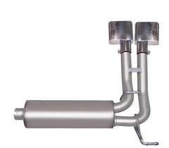 Gibson 04-05 Dodge Ram 1500 SLT 5.7L 2.5in Cat-Back Super Truck Exhaust - Stainless
