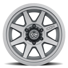 ICON Rebound SLX 17x8.5 6 x 135 6mm Offset 5.75in BS 87.1mm Bore Charcoal Wheel