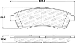 StopTech Street Brake Pads