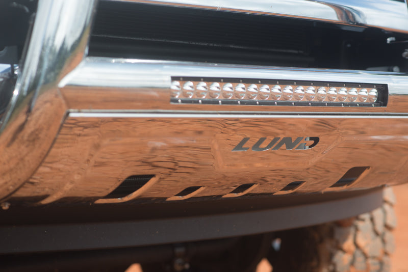 Lund 04-18 Ford F-150 (Excl. Heritage) Bull Bar w/Light & Wiring - Polished