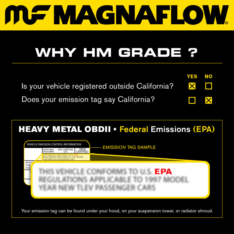 MagnaFlow Conv DF 99-02 Windstar 3.8L