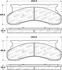 StopTech Street Brake Pads