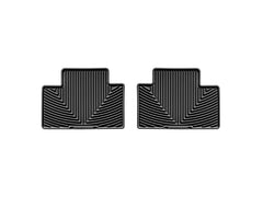 WeatherTech 05-13 Toyota Tacoma Crew Cab Rear Rubber Mats - Black