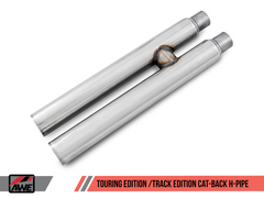 AWE Tuning S550 Mustang GT Cat-back Exhaust - Touring Edition (Chrome Silver Tips)