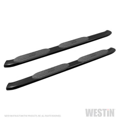 Westin 18-20 Jeep Wrangler JL Unlimited 4DR PRO TRAXX 5 Oval Nerf Step Bars - Textured Black