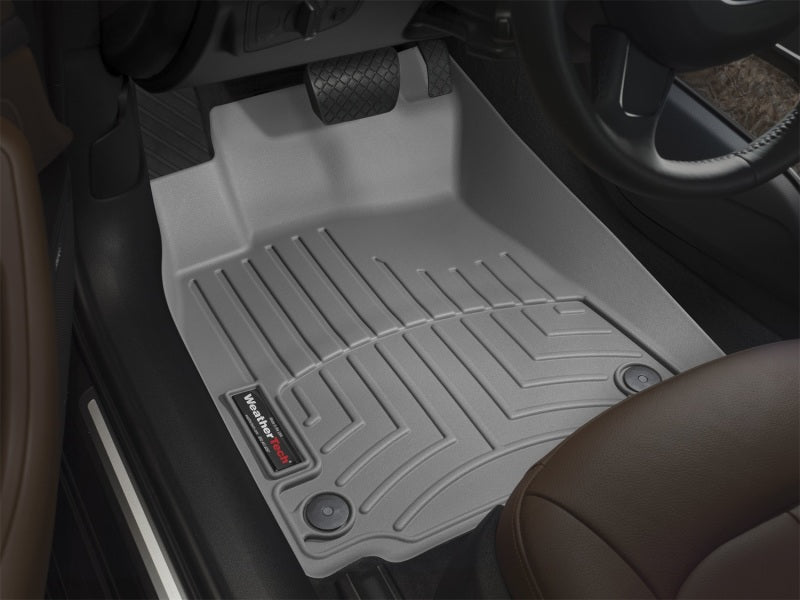 WeatherTech 08+ Dodge Challenger Front FloorLiner - Grey