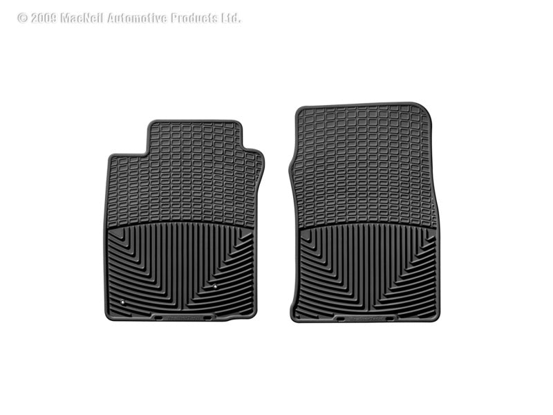 WeatherTech 00-05 Hyundai Accent Front Rubber Mats - Black