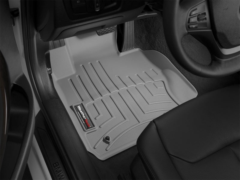 WeatherTech 2017+ Ford Explorer Front FloorLiner - Grey