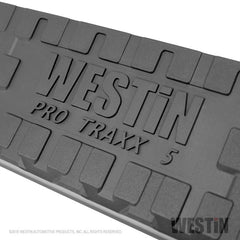 Westin 18-20 Jeep Wrangler JL Unlimited 4DR PRO TRAXX 5 Oval Nerf Step Bars - Textured Black