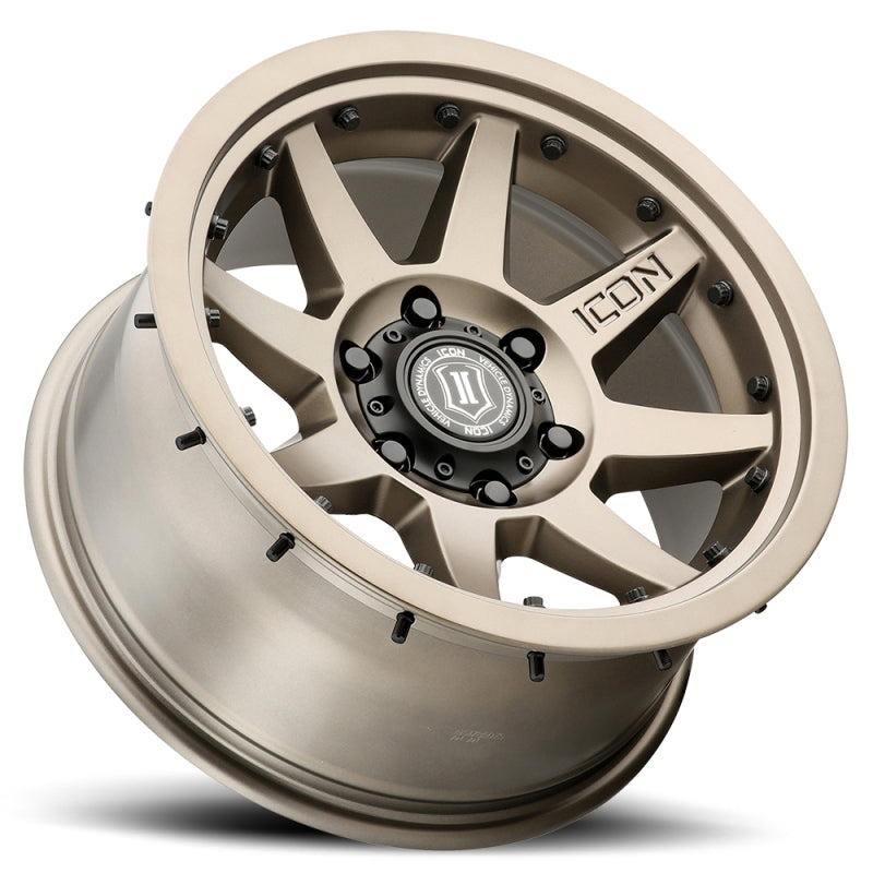 ICON Rebound Pro 17x8.5 6x5.5 25mm Offset 5.75in BS 95.1mm Bore Bronze Wheel