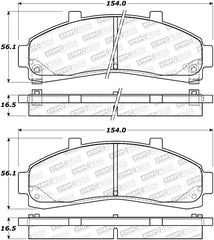 StopTech Street Brake Pads