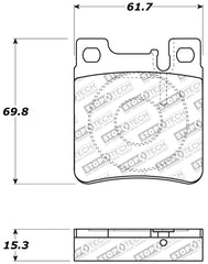 StopTech Performance Brake Pads