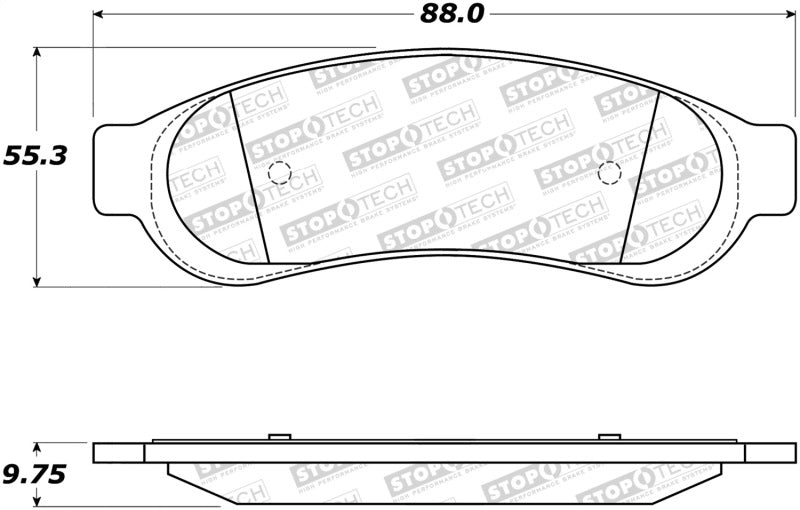 StopTech Street Brake Pads