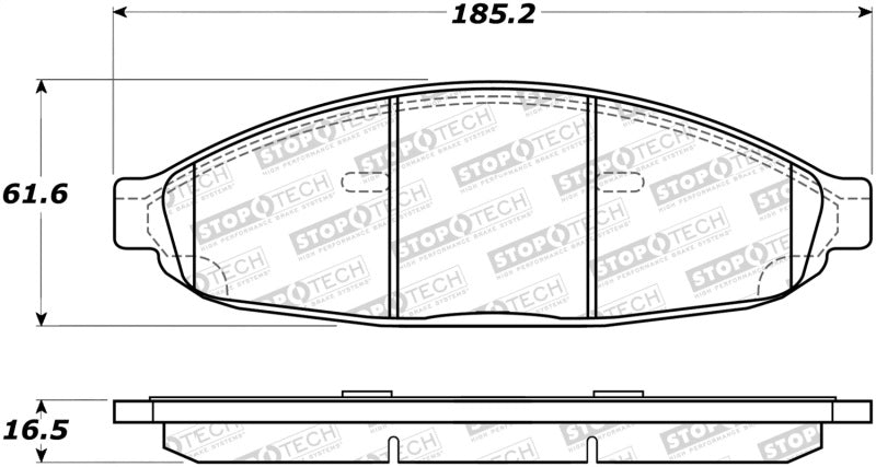 StopTech Street Brake Pads