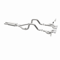 Magnaflow 00-04 Chev Corvette V8 5.7L Comp Series Quad Ctr Rr Exit SS Cat-Back Perf Exhaust