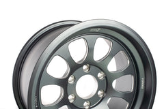 Titan 7 T-AK1 17x8.5 6x139.7 -8 Offset / 106.3 CB Satin Titanium Wheel (Dropship ONLY)