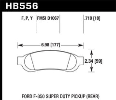 Hawk LTS Street Brake Pads