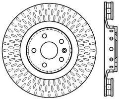 StopTech Drilled & Slotted Right Sport Brake Rotor for 2009 Cadillac CTS-V