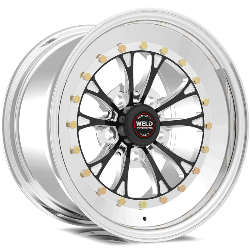 Weld Vitesse 15x7 / 5x4.5 BP / 3.5in. BS Black Wheel - Non-Beadlock