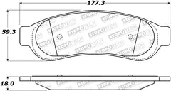 StopTech Street Select Brake Pads