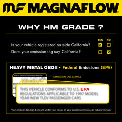 MagnaFlow Conv DF Camaro 5.7L 00-02 P/S